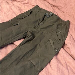 Army Olive Cargo Pants